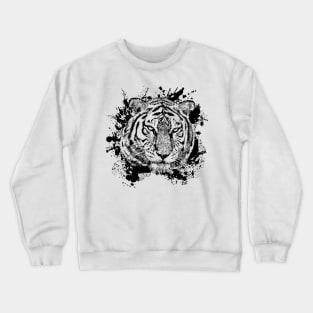 Tiger Wild Animal Jungle Safari Africa World Nature Wildlife Crewneck Sweatshirt